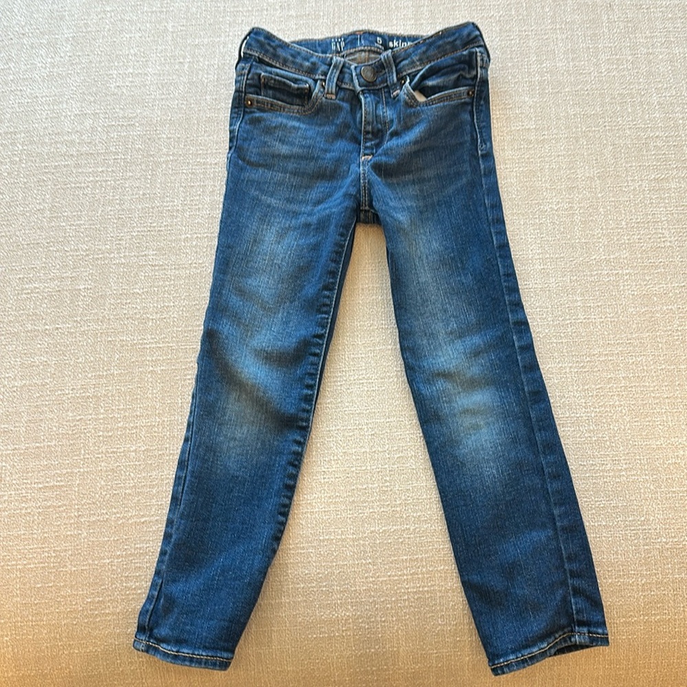 BABY GAP JEANS- adjustable waist, like new
